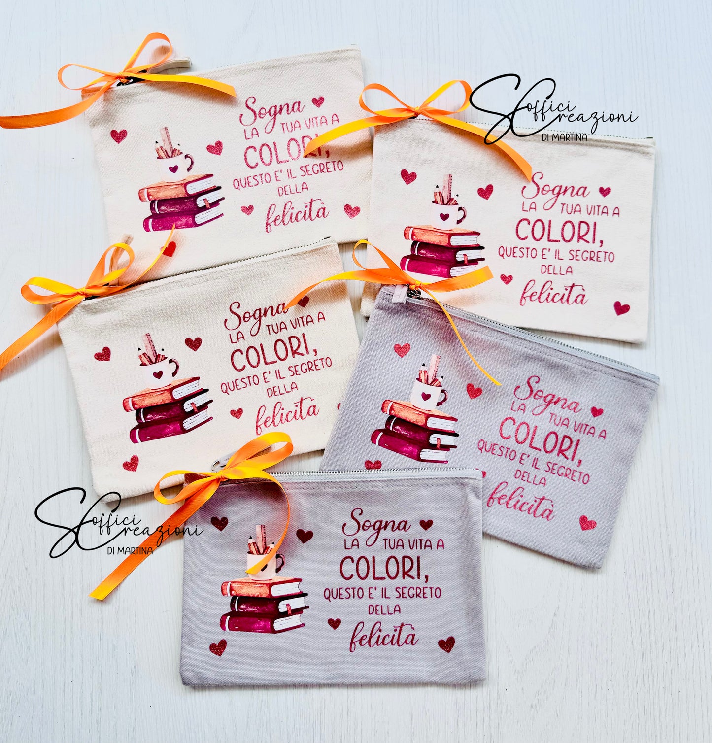 Personalized clutch bag