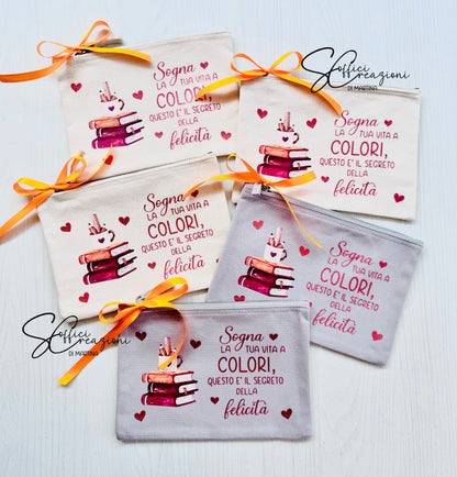 Personalized clutch bag