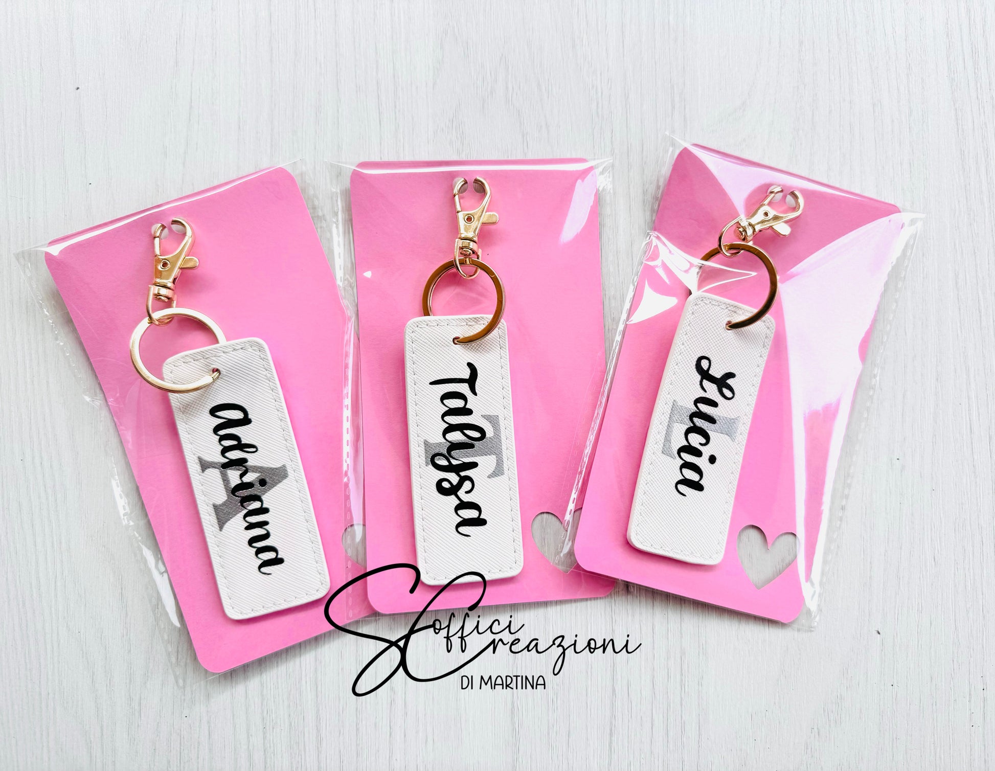 Portachiavi In Similpelle E Metallo - Foto 9