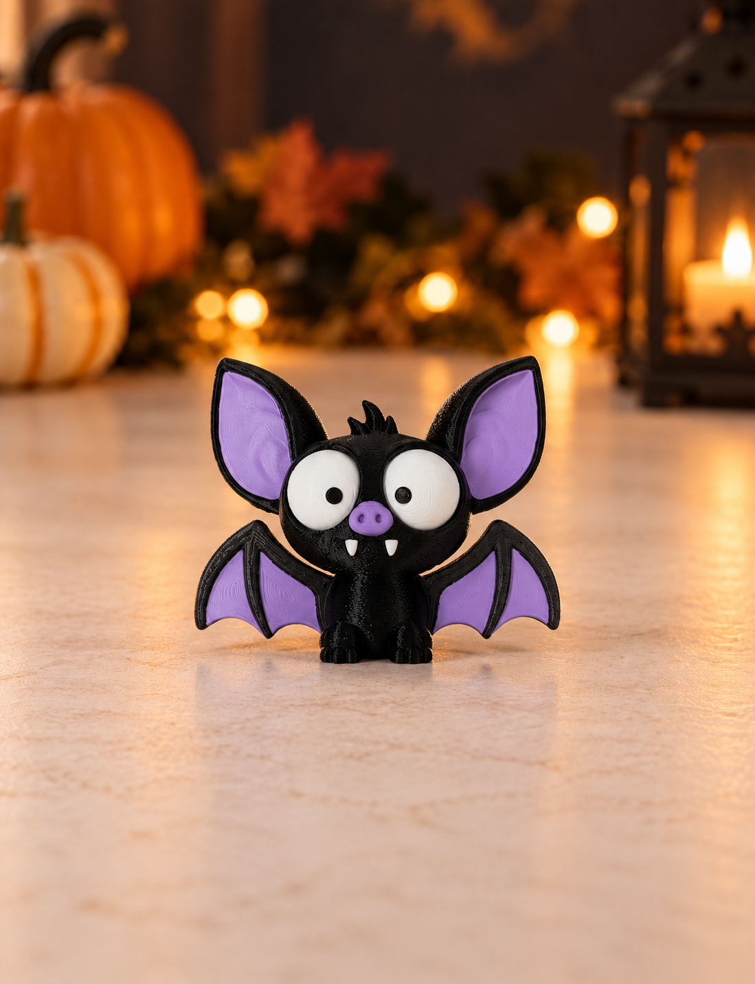 Pipistrello occhi rotanti
