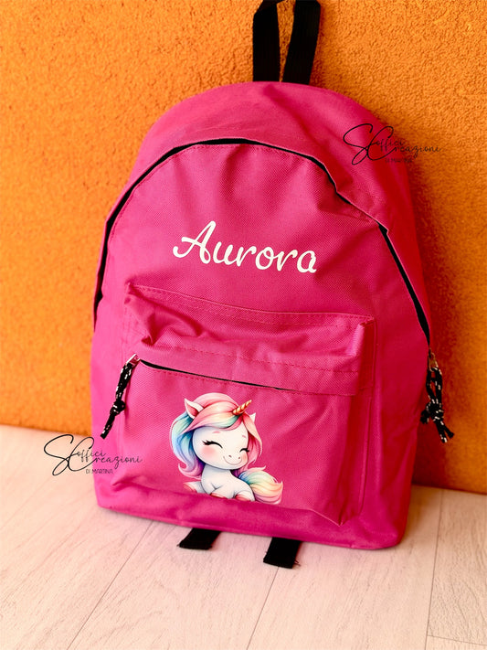 Zaino personalizzato con tasca