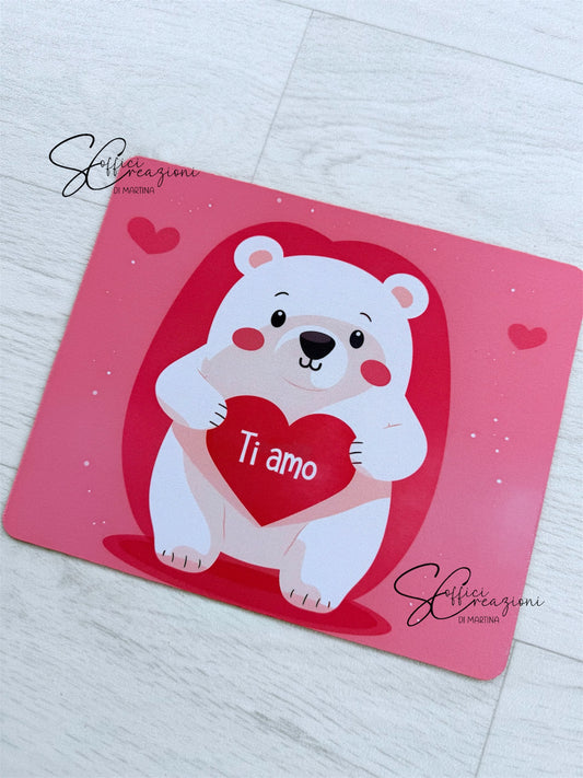 Tappetino mouse personalizzato