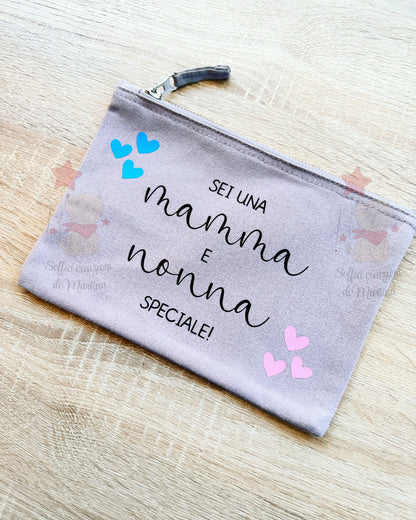 Pochette con frase 